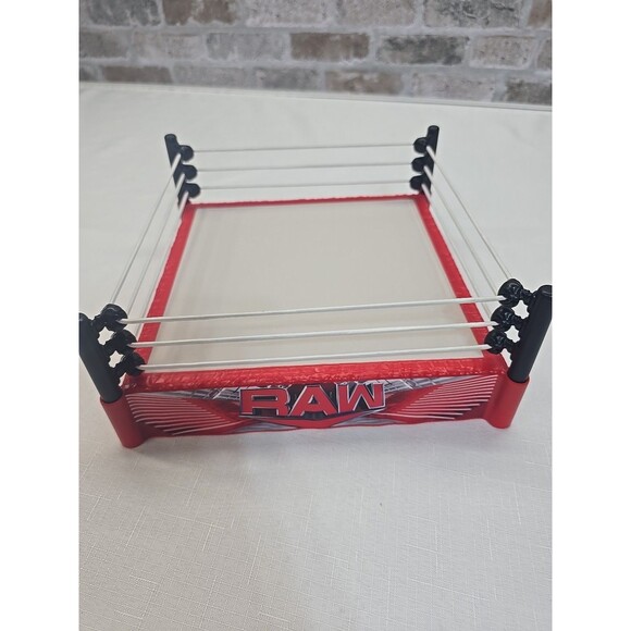 Mattel WWE Main Event Series RAW Wrestling Ring 2023 - Picture 2 of 9
